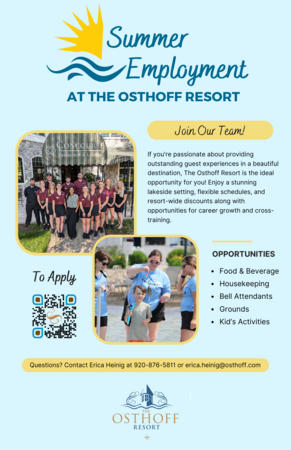 The Osthoff Resort Employment Opportunities